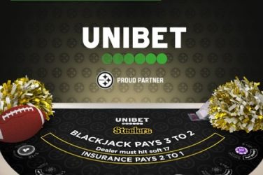 Unibet develops Blackjack with Pittsburgh Steelers