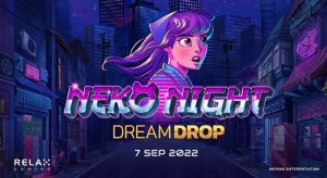 Neko Night se incorpora a la serie Dream Drop de Relax Gaming