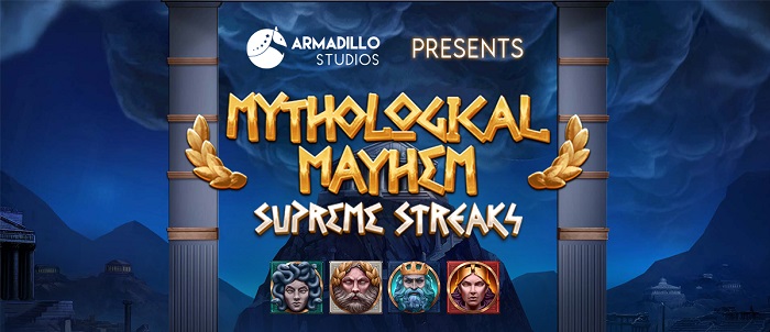 Armadillo Studios estrena Mythological Mayhem Supreme Streaks con una temática inspirada en la antigua Grecia