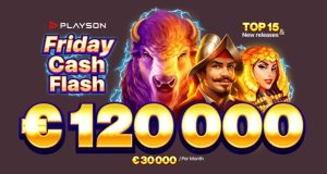 Gana hasta $120.000 con el torneo semanal de Playson en Gunsbet